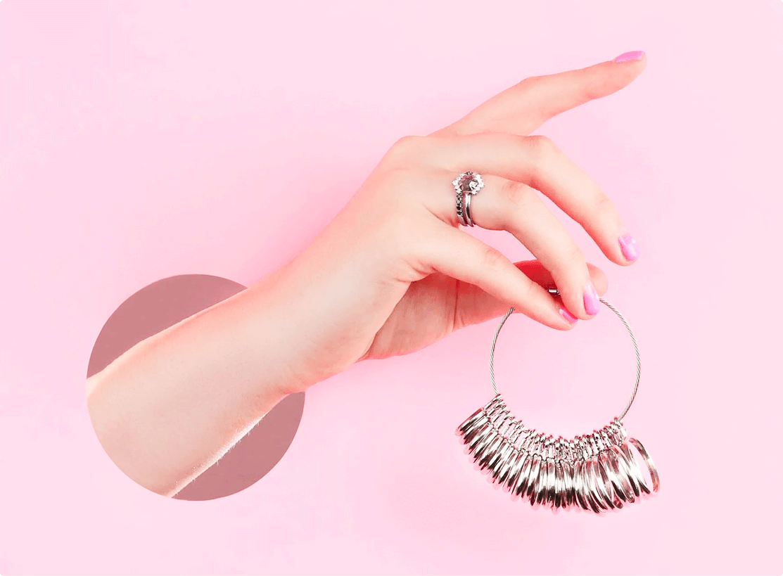 Order your FREE ring sizer